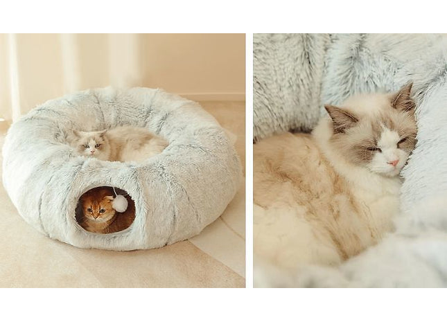 Cat Tunnel Bed