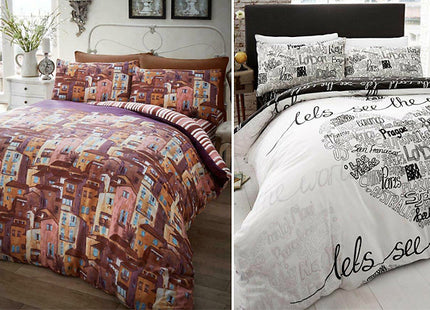 Mystery Duvet Cover Set Deal - Multiple Designs in 4 Sizes