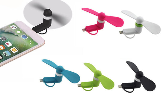 Mobile Phone Heatwave Fan