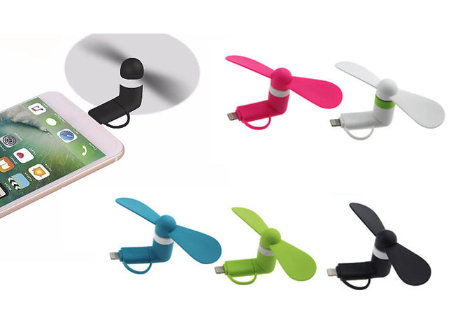 Mobile Phone Heatwave Fan