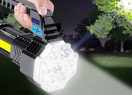 100,000 Lumen Rechargeable High Brightness Flashlight