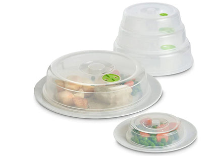 Ventilated Microwave Splatter Guard Covers