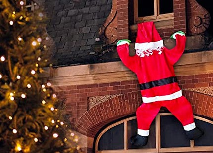 42-Inch Climbing Santa Claus Christmas Decoration