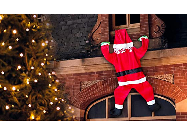 42-Inch Climbing Santa Claus Christmas Decoration