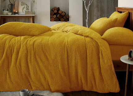 Super Soft Teddy Fleece Duvet Set - 7 Colours & 3 Sizes