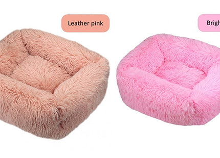 Winter Plush Square Pet Nest