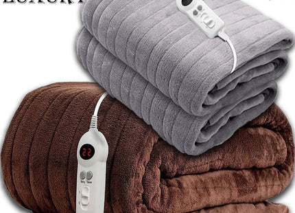 Luxury Soft Touch Heated Throw - 2 Sizes