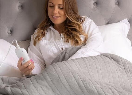 Luxury Soft Touch Heated Throw 120x160cm - 3 Colours