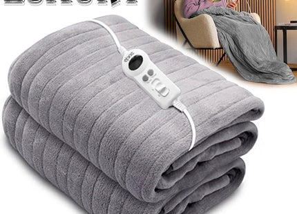 Luxury Soft Touch Heated Throw - 2 Sizes