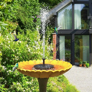 Floating Solar Water Fountain Pump