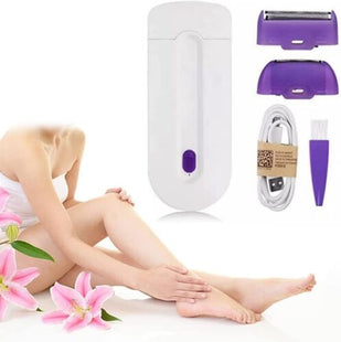 Electric Women's Epilator Hair Removal Device - Painless!