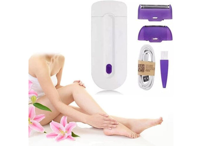 Electric Women's Epilator Hair Removal Device - Painless!