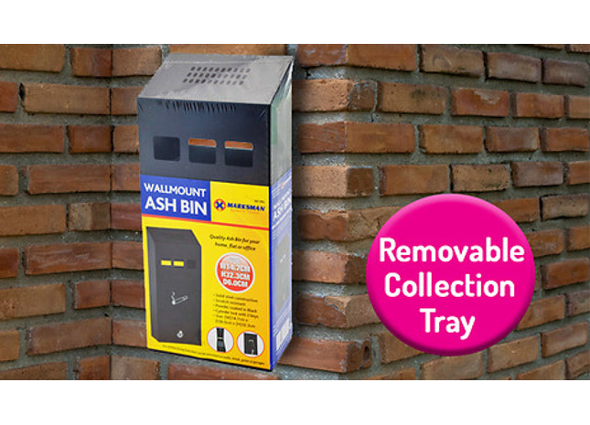 Wall Mounted Ash Bin