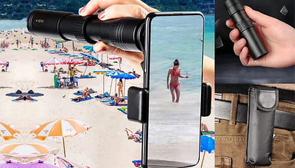 300x Zoom Monocular Telescope