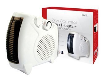 Compact Fan heater by Elpine