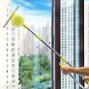 Upgraded U-Type Telescopic Window Cleaner Scalable High-rise Window Cleaning Kit