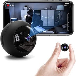 (HomeVibe) Mini Camera 1080P HD Motion Sensor WiFi IP Camera Home Security Camera DVR UK