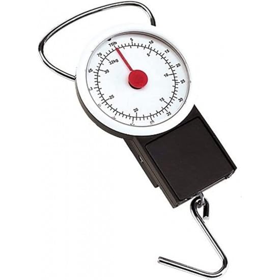 Travel Smart: Compact Digital Luggage Scale - Portable Suitcase Weighing Device with Display for Airline Travel, Heavy Duty, Lightweight, and Easy-to-Use Handheld Baggage Scale