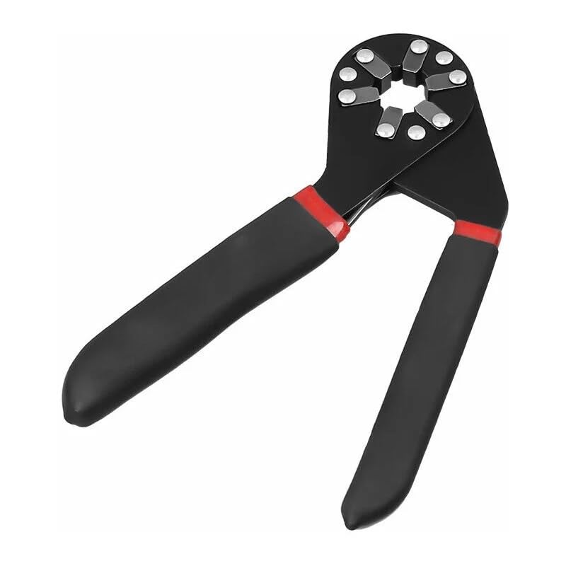 HomeVibe) Adjustable Torque Wrench Holder External Hex Wrench Drive Repair Universal Tool Multifunction Wrench