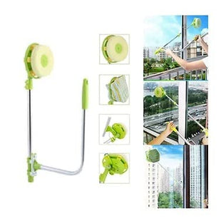 Upgraded U-Type Telescopic Window Cleaner Scalable High-rise Window Cleaning Kit