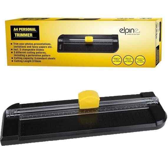 Professional A4 Precision Photo Rotary Paper Cutter - Ideal for Clean and Accurate Cuts in Photography, Scrapbooking, and Office Projects - Efficient and Easy-to-Use Crafting Tool