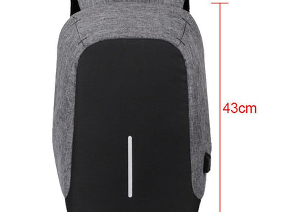 HomeVibeDeals USB Charging School Bags Unisex Anti Theft Laptop Backpack Travel Multifunction