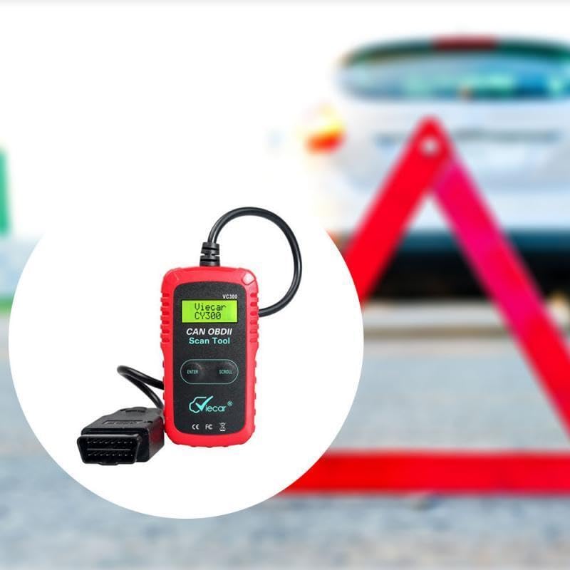 HOMEVIBE Advanced OBD2 Scanner with Real-Time Data, Code Reading, and Diagnostics - Unlock the Power of Your Vehicle's Engine Performance!