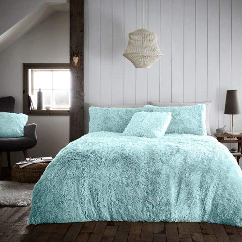 Hug and Snug Duvet Cover set Duck Egg King