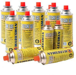 16 BUTANE GAS BOTTLES CANISTERS FOR COOKER HEATER BBQ