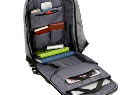 HomeVibeDeals USB Charging School Bags Unisex Anti Theft Laptop Backpack Travel Multifunction