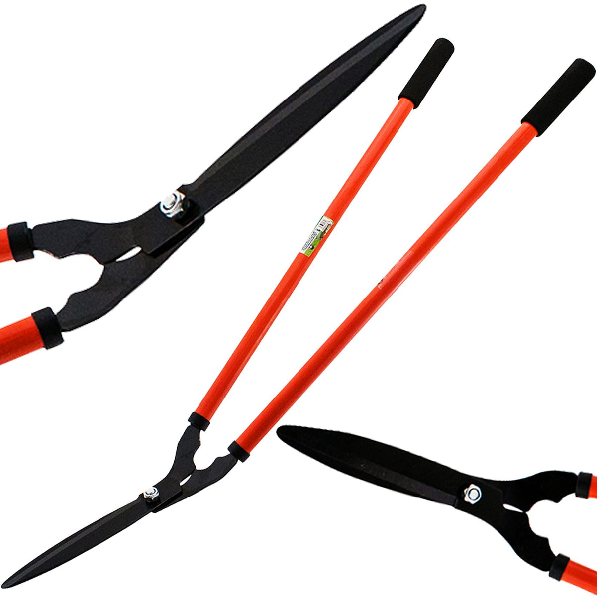 Nti 36" MARKSMAN LAWN Shears Grass Border Edge Cutting Home & Garden Hedge Cutter Trimmer Outdoor Gardening Extra Long Handled Soft Grip Edgers Carbon Steel Hand Tools UK FREE P&P