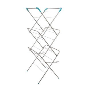 Guaranteed4Less Alloy Steel Clothes Airer Dryer Laundry Drying Washing Line Horse Indoor outdoor Towel Rack