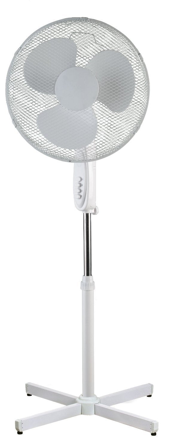 16" Standing Fan - 3 Speed Settings - Oscillating