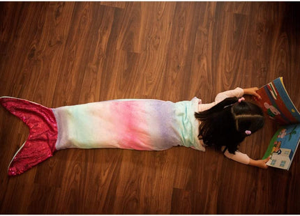 Mermaid Blanket Ombre Unreversed Sequin Tail