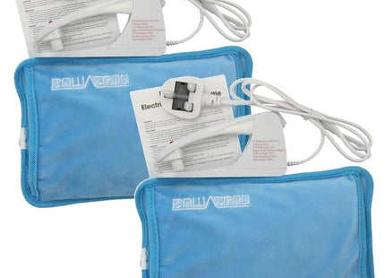2 x Rechargeable Electric Hot Water Bottles Hand Warmer Heating Pads
