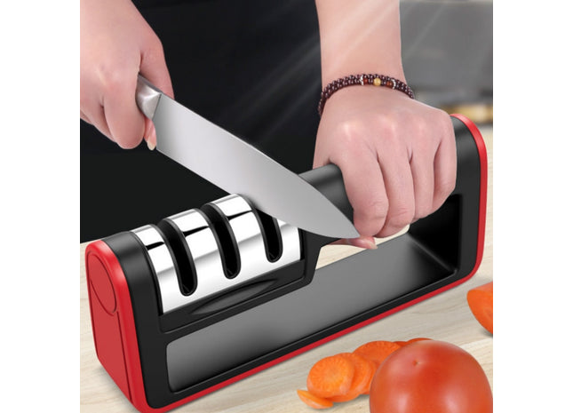 Professional Knife Sharpener diamond Quick Professional 3 Stages Sharpener Knife sharpening Tools Sharpening Stone