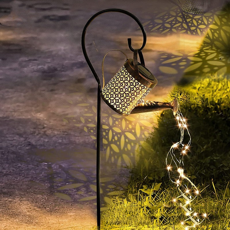Solar Powered Watering Can Waterproof and Solar