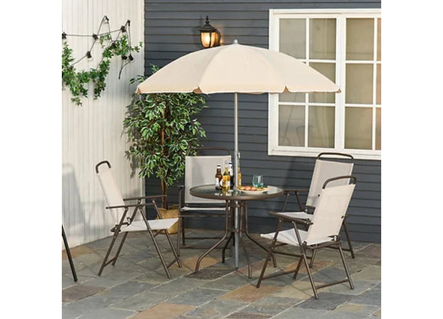 6PC Garden Dining Set