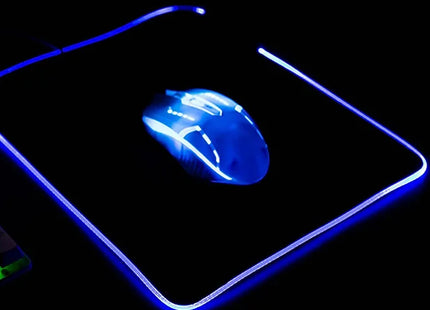 LED Lighting up Gaming Mouse Pad