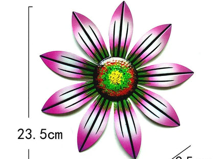 Metal Flower Wall Art