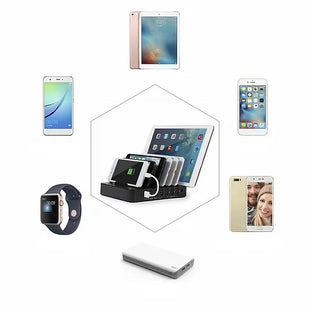 Universal 7-Port Usb Charging Station