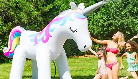 Giant Unicorn Sprinkler