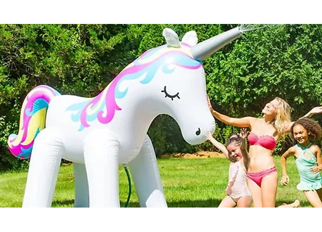 Giant Unicorn Sprinkler