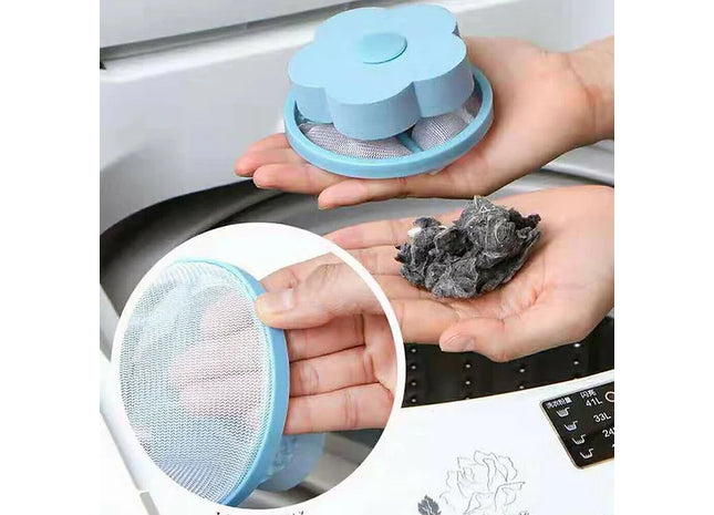 Reusable Washing Machine Floating Lint Mesh Trap Bag