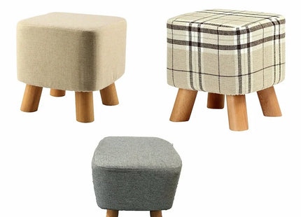 Luxury Square Padded Footstool