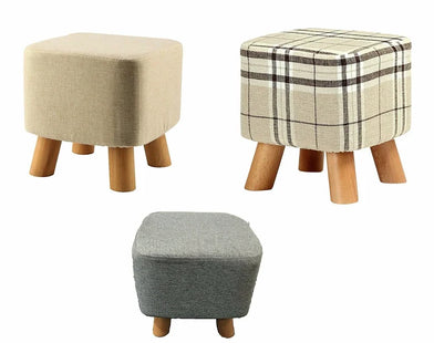 Luxury Square Padded Footstool