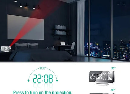 USB Digital Snooze Dual Alarm