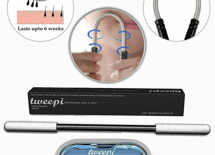 Tweepi Hair Removal Wand with Cool Pack