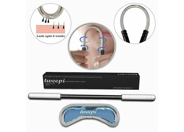 Tweepi Hair Removal Wand with Cool Pack
