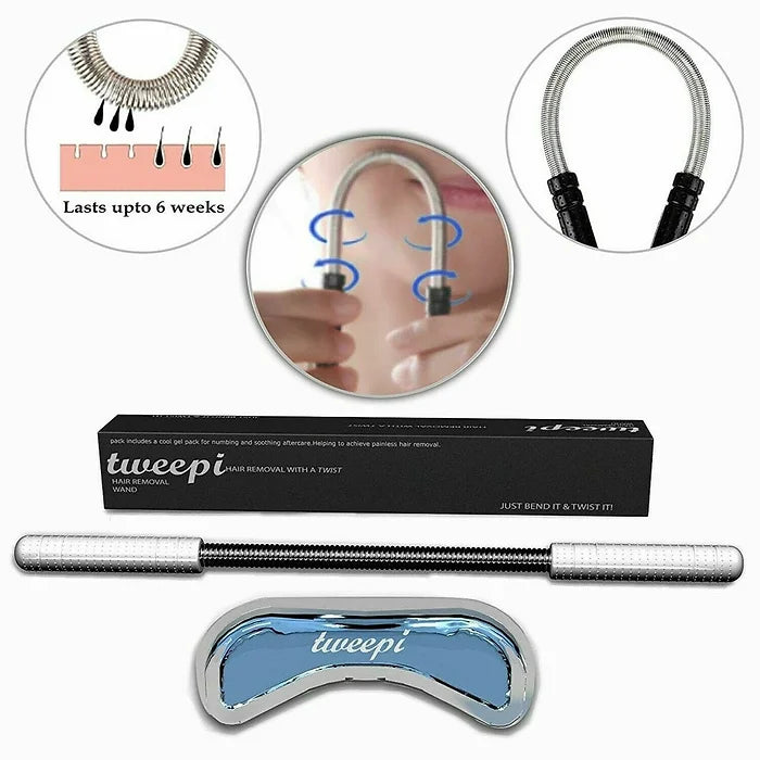 Tweepi Hair Removal Wand with Cool Pack
